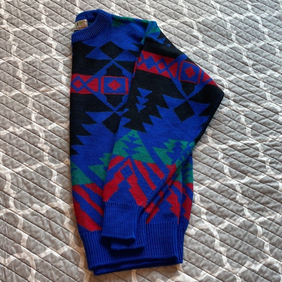 Vintage 90’s American Weekend Crew Neck Sweater - Picture 2 of 4